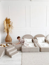 Monio - Children's Bed - Boucle Beige