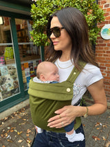 Velvet Baby Carrier - Cedar Green