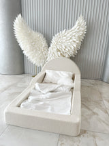 Monio - Single Bed - Boucle Cream