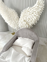 Monio - Junior Bed - Corduroy Grey