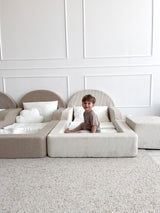 Monio - Children's Bed - Boucle Beige