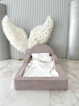 Monio - Single Bed - Corduroy Pink