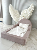 Monio - Single Bed - Corduroy Pink