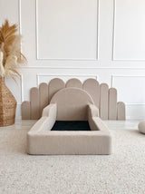 Monio - Children's Bed - Boucle Beige