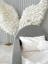 Monio - Single Bed - Boucle Grey