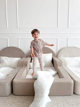 Monio - Children's Bed - Boucle Beige