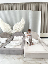 Monio - Single Bed - Boucle Beige