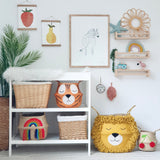 Vivid rainbow basket - Large