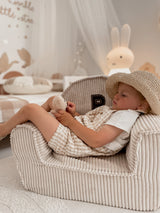 Toddler Corduroy Chair- Cream