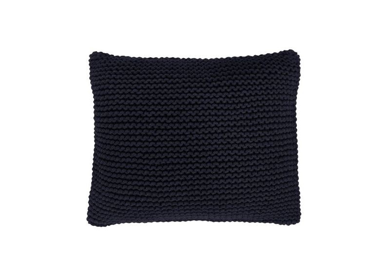 Knitted Cushion | CHARCOAL