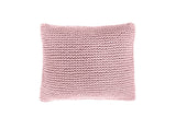Knitted Square Cushion | POWDER PINK