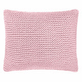 Knitted Square Cushion | POWDER PINK