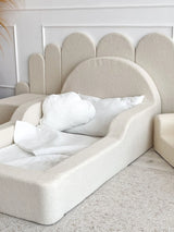 Monio - Children's Bed - Corduroy Cream