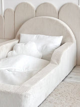 Monio - Children's Bed - Corduroy Cream