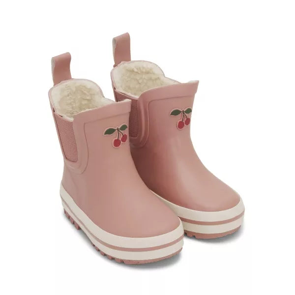 Konges Slojd - Rain Boots - Cherry Cameo Brown