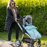 BlinkyWarm - Universal All Season Buggy Rain Cover / Footmuff - Seafoam Blue