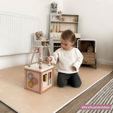 Rainbow Playmat Set in Beige