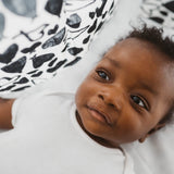 LOVE HEART SINGLE SENSORY MUSLIN - birth to 4 months