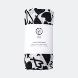 LOVE HEART SINGLE SENSORY MUSLIN - birth to 4 months
