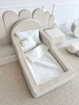 Monio - Children's Bed - Corduroy Cream