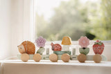 Stacking Train hedgehog - Fairy Garden