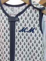 TOG 0.6 (Lightweight) - Fort Blue Wearable Baby Sleep Sack