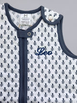 TOG 0.6 (Lightweight) - Fort Blue Wearable Baby Sleep Sack