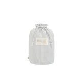Merino Kids Go Go Sleeping Bag - All Seasons - Turtle Dove Stripe