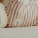 Merino Kids Go Go Sleeping Bag - Duvet Weight - Variegated Stripe Mauve