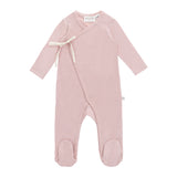 Merino Kids Merino Wrap Onepiece - Cloud Pink