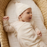 Merino Kids Merino Wrap Onepiece - Natural