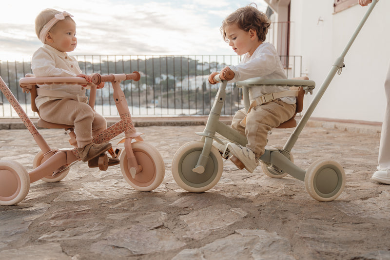 Little Dutch - 4 in 1 Tricycle - Sunny Flower