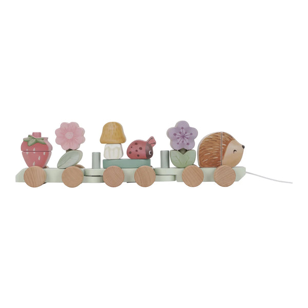 Stacking Train hedgehog - Fairy Garden