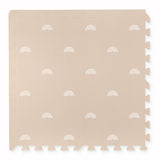 Rainbow Playmat Set in Beige