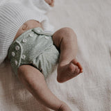 Newborn Reusable Cloth Nappy - Rainbow Oatmeal