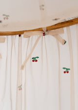 Konges Slojd - Bed Canopy - Tulle Cherry Glitter