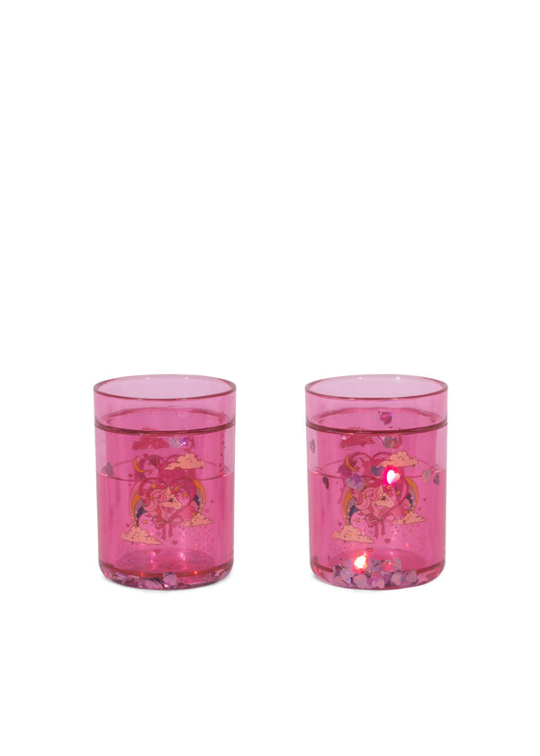 Konges Slojd - 2 Glitter Cups - Horn Stars