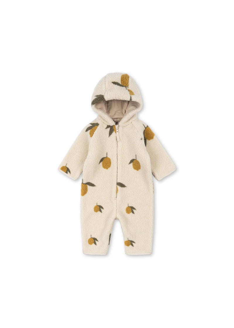 Konges Slojd - Jody Teddy Onesie - Lemon