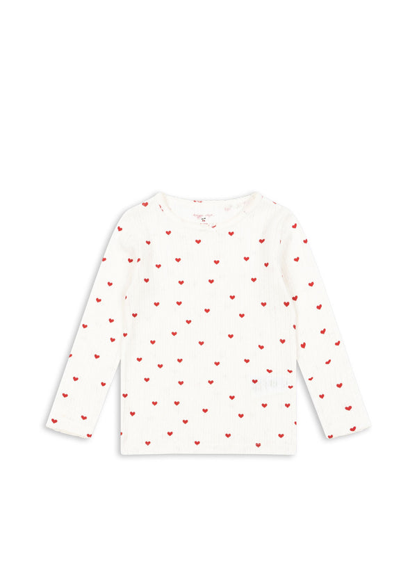 Konges Slojd - Minnie Blouse GOTS - Amour Rouge