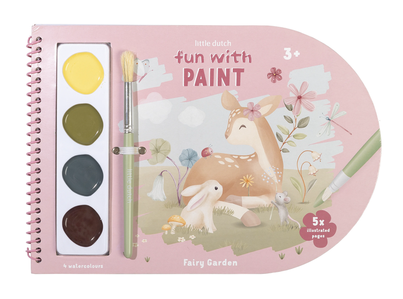 Little Dutch - Painting Book - Fairy Garden