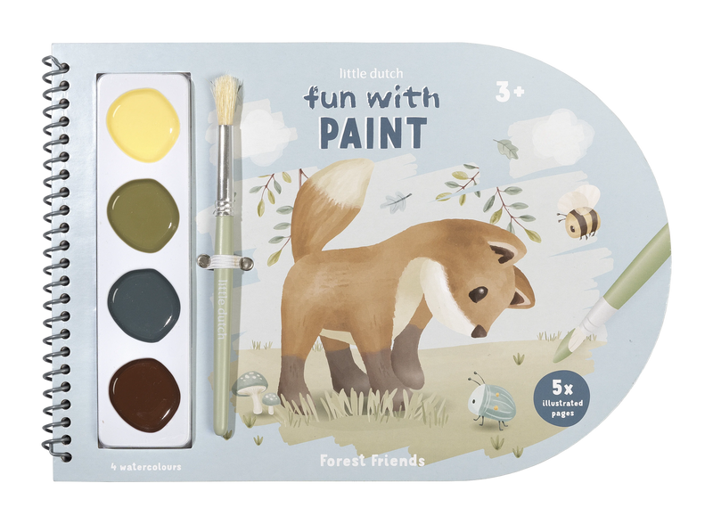 Little Dutch - Painting Book - Forest Friends