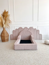 Monio - Children's Bed - Corduroy Pink