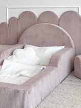 Monio - Children's Bed - Corduroy Pink