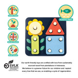 Count and Match Peg board