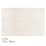 Rainbow Playmat Set in Cream