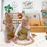 Rainbow Playmat Set in Cream
