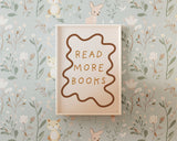 Read More Books - Wavy Edition - Fine Art Print