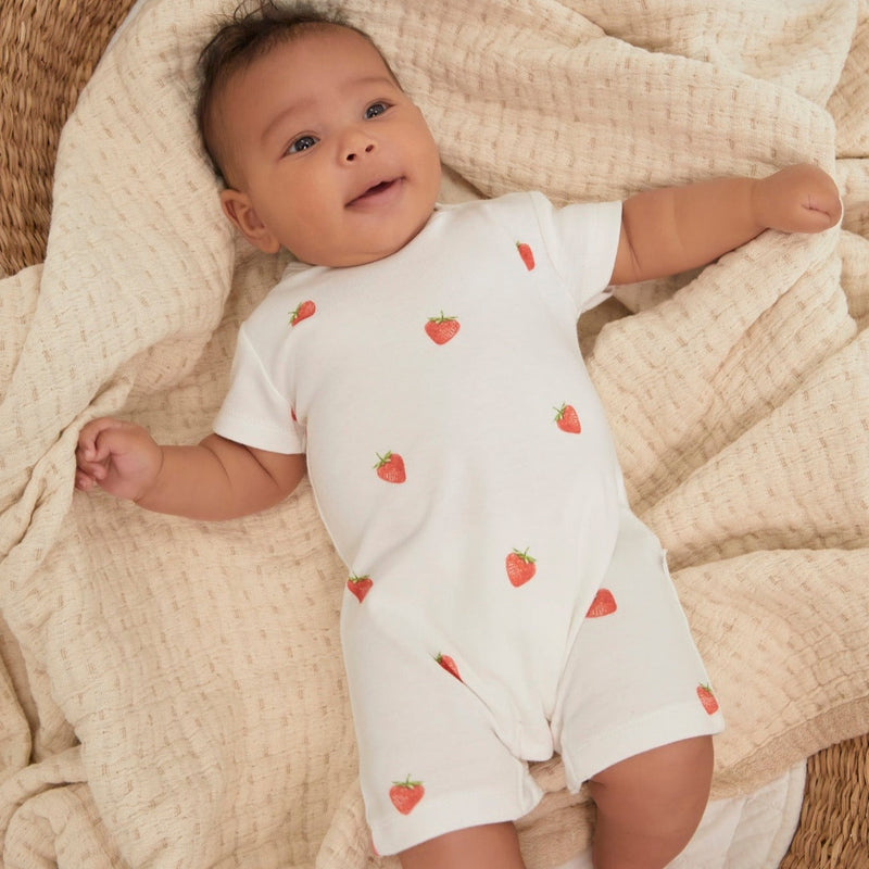 Romper Strawberry – Mimibear - Main Image