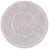 Crochet BOHO Rug | OATMEAL