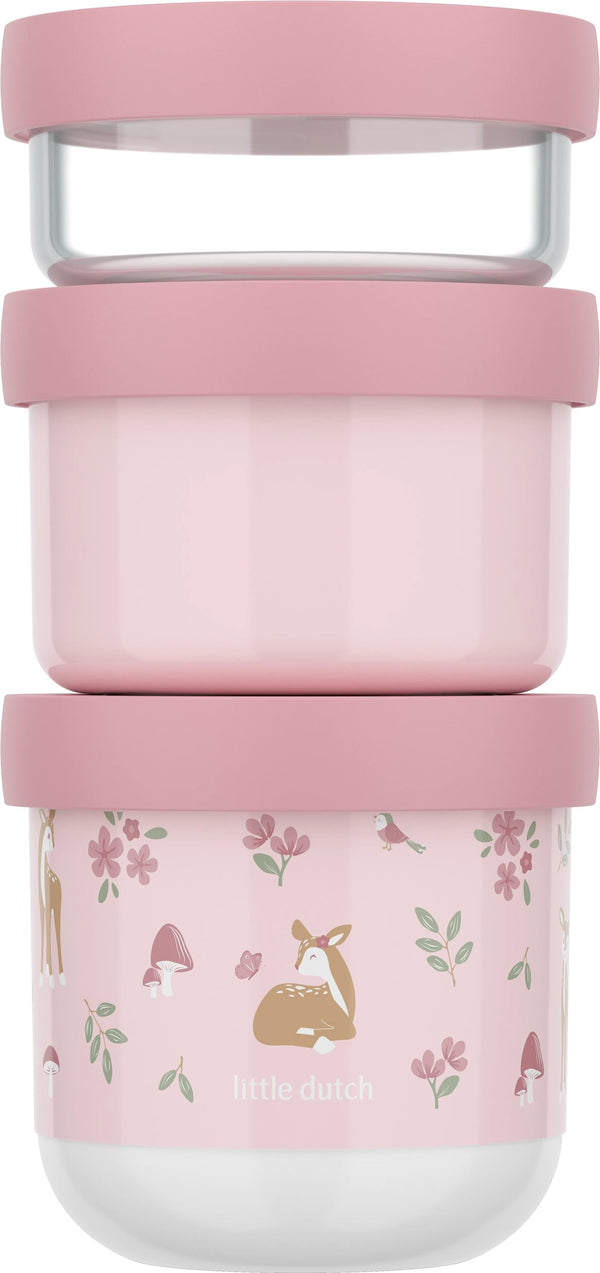 Little Dutch - Snackbox Stack 3 Pcs - Fairy Garden